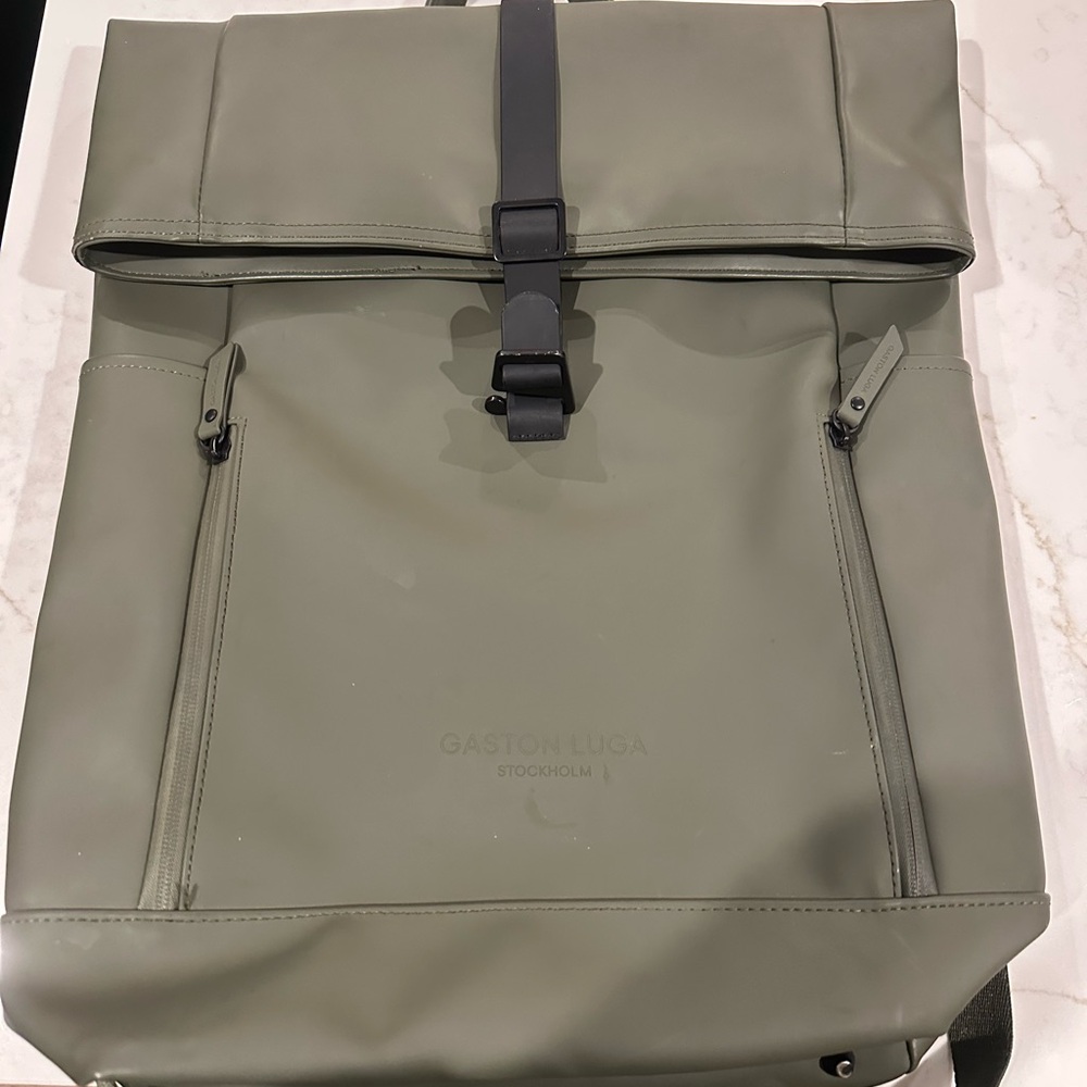 Gaston Luga Olive Men's Backpack